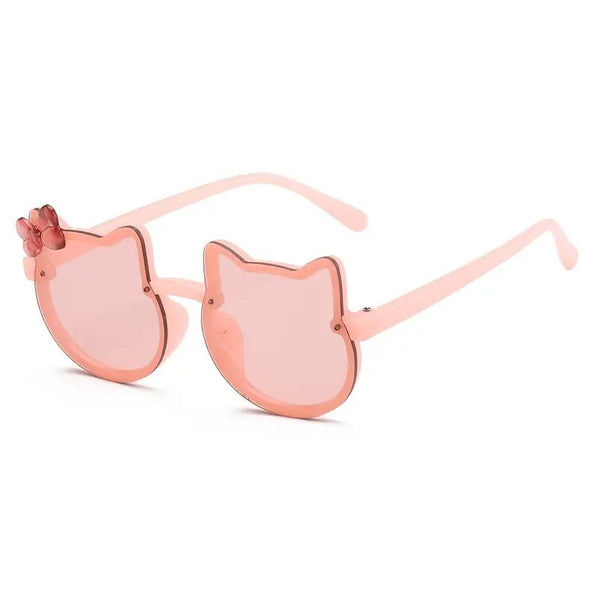 Cute Cat Sunglasses – Full Peach
