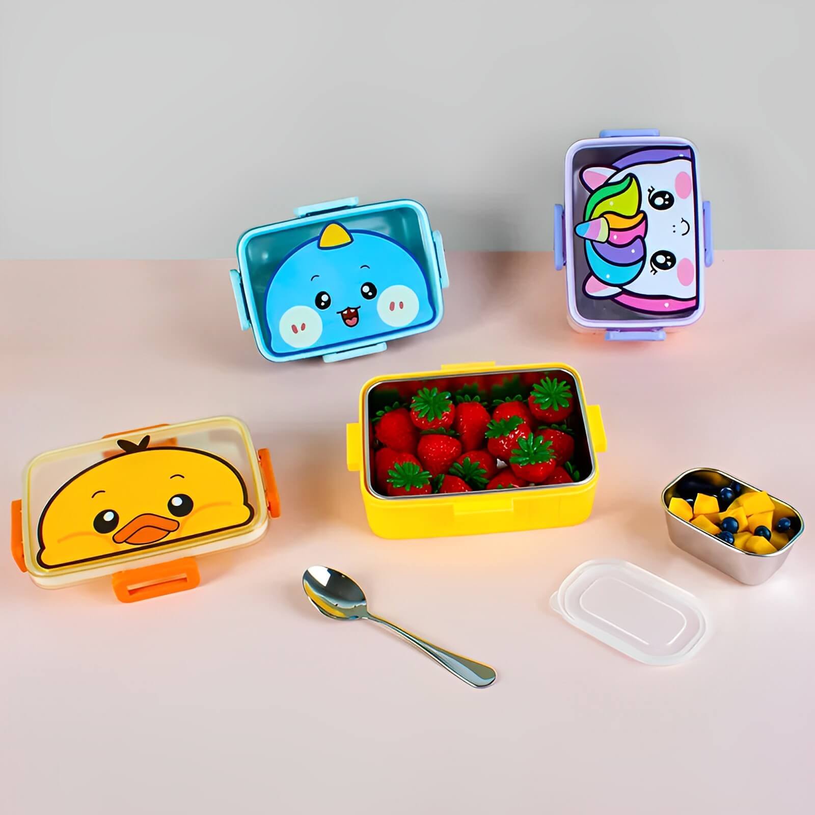 Kawaii Insulated Steel Lunch Box – Her Dream Store