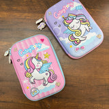 Cute Unicorn Hard Pouch Case