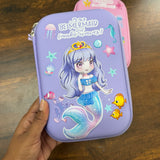 Mermaid Hard Pouch Case