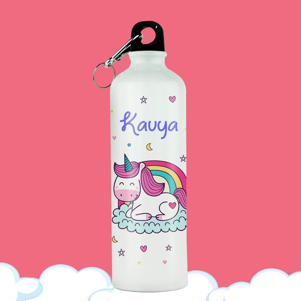 Unicorn Personalised Water Bottle