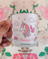 Unicorn Frosted Mug