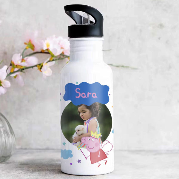 Personalized photo steel sipper