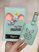 Personalised Passport Cover with Tag