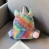 Rainbow Unicorn Sequin Backpack