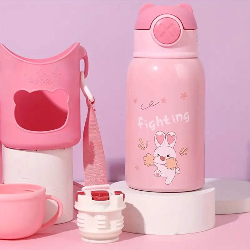 Kawaii Insulated Dual Style Bottle