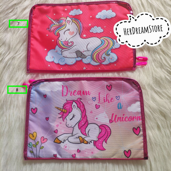 Hair clip organiser – without Clips (Unicorn and Mermaid)