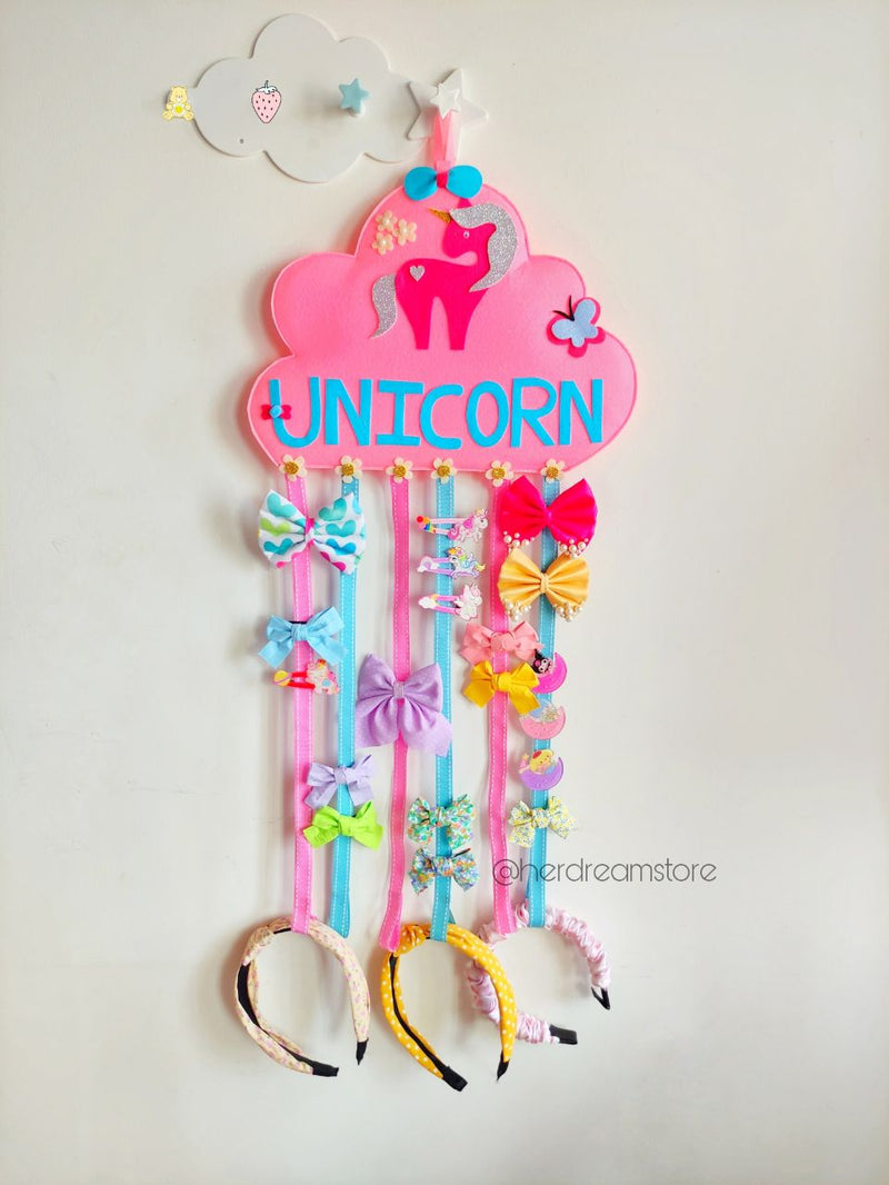 Unicorn Hair Clips organizer