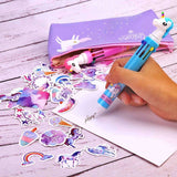 Unicorn 10 in 1 Pen - Ball Point - Random Colour