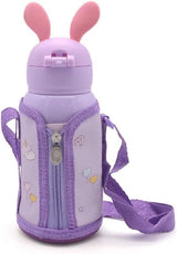 Insulated 2in1 Unicorn Water Bottle - Purple