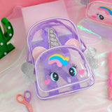 Unicorn Transparent Picnic Backpack