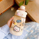 Kawaii Bear Bottle – Brown – 1200ml