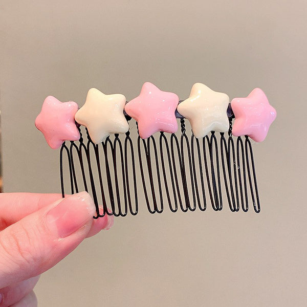 Colorful Hair Comb Clip